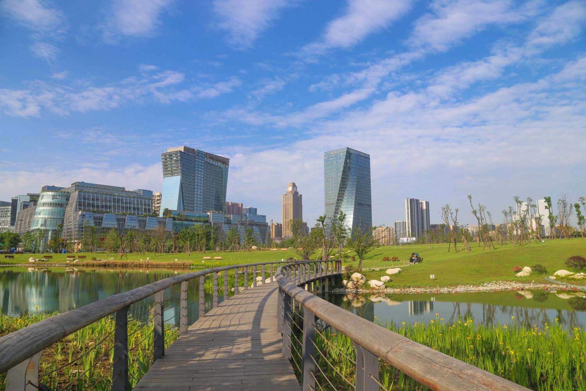 Holiday Inn Chengdu Century City-Westtower Exteriér fotografie
